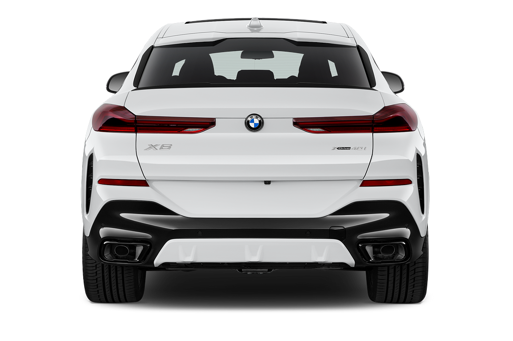 BMW X6 (Baujahr 2024) M Sport 5 Türen Heckansicht