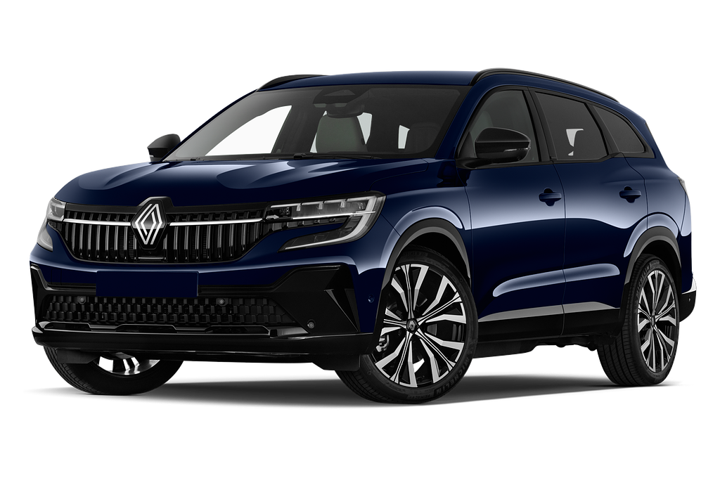 Renault Espace Hybrid (Baujahr 2023) Iconic 5 Türen seitlich vorne mit Felge