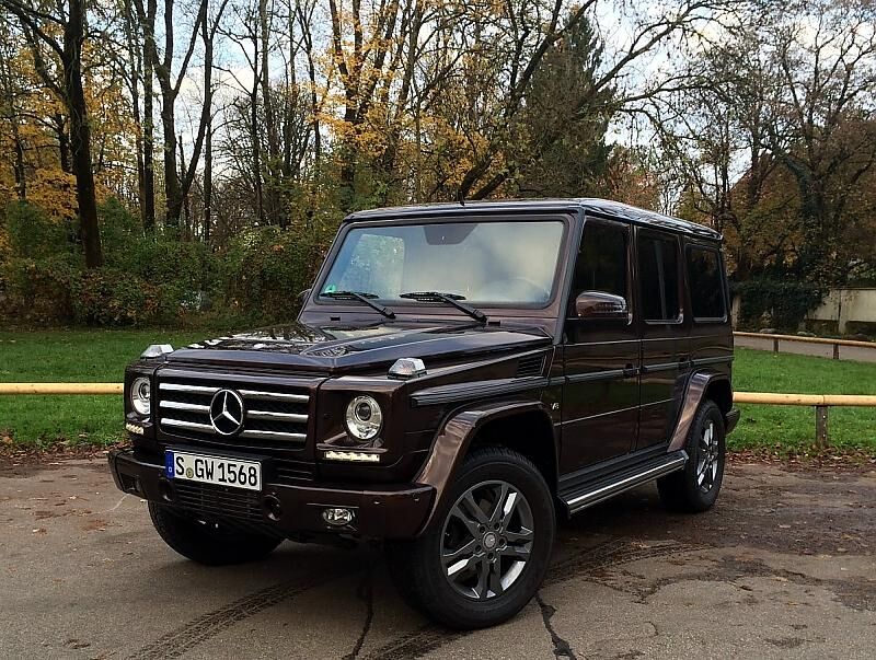Mercedes G 500 - sieht fast aus wie vor 36 Jahren