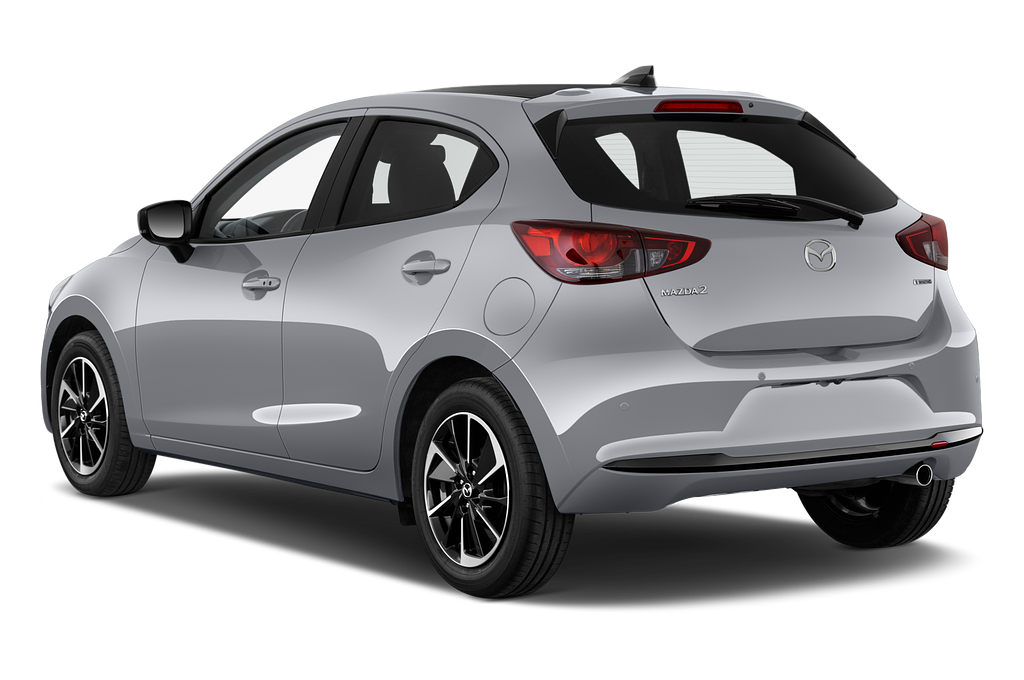 Mazda Mazda2 (Baujahr 2023) Homura Aka 5 Türen seitlich hinten