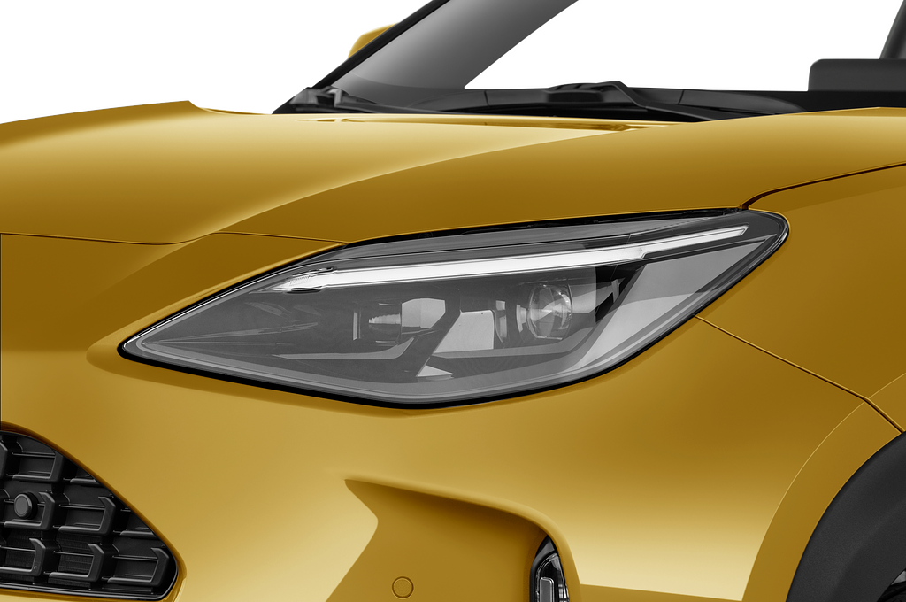 Toyota Yaris Cross Hybride (Baujahr 2023) Team Deutschland 5 Türen Scheinwerfer