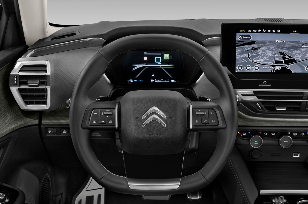 Citroen C5 X Hybride rechargeable (Baujahr 2023) Max 5 Türen Lenkrad