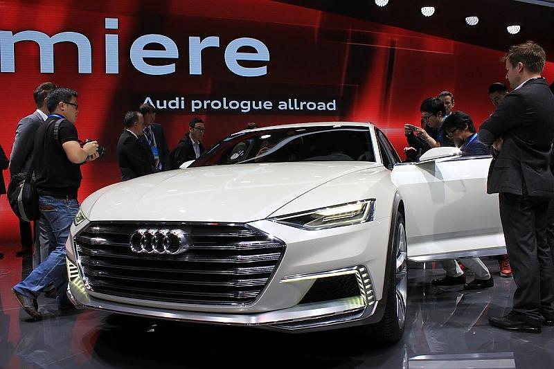 Die Studie Audi prologue allroad war ebenfalls in Shanghai zu sehen