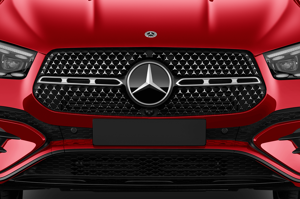 Mercedes GLE Coupe PHEV (Baujahr 2023) 400e AMG Line 5 Türen Kühlergrill und Scheinwerfer