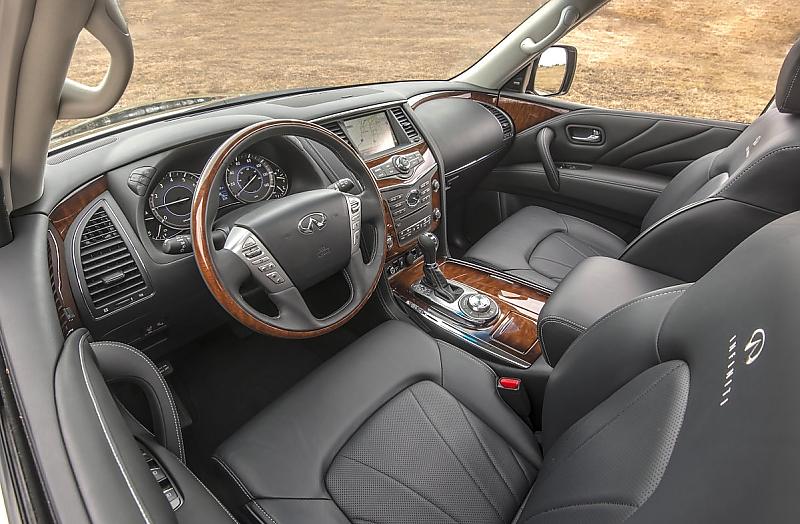 Infiniti QX 80 AWD: viel Luxus im Innern