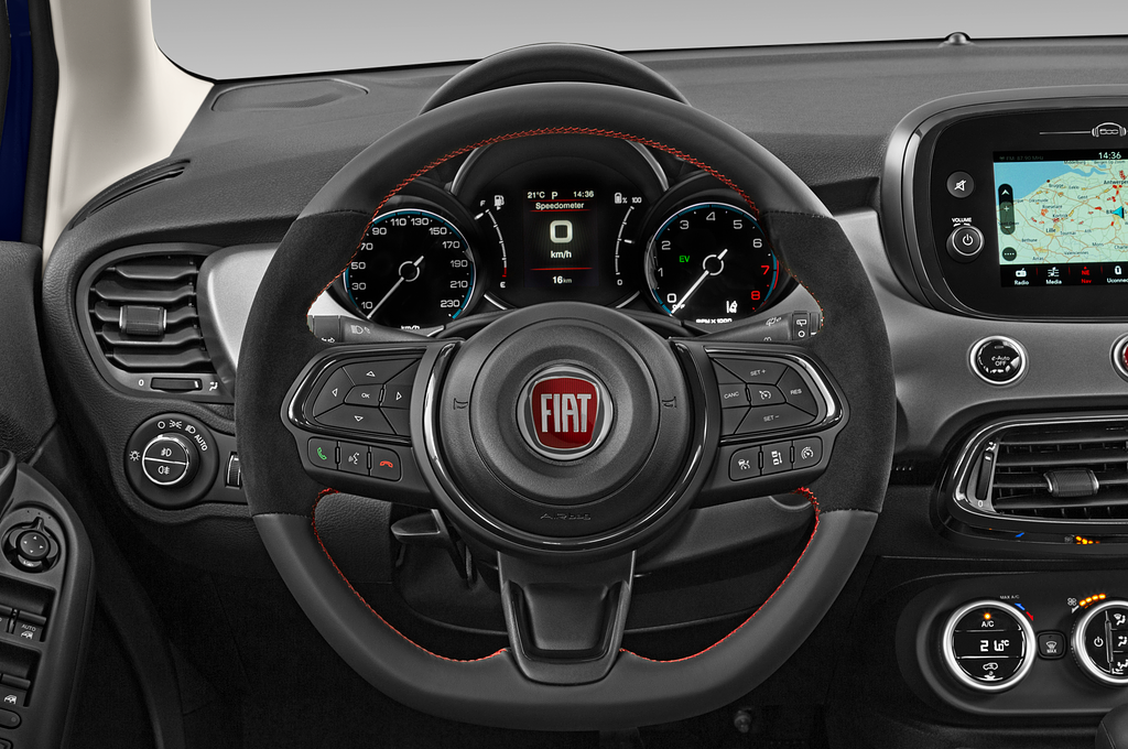 FIAT 500X Hybrid (Baujahr 2023) Sport 5 Türen Lenkrad