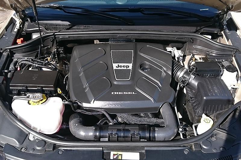 Der 3,0 Liter große V6-Dieselmotor.