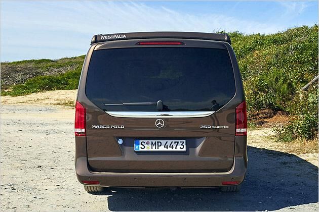 Der Marco Polo ist das Produkt der Zusammenarbeit von Mercedes und dem Campingausrüster Westfalia