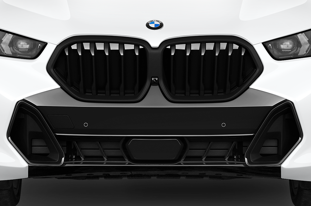 BMW X6 (Baujahr 2024) xDrive40i M Sport 5 Türen Kühlergrill und Scheinwerfer