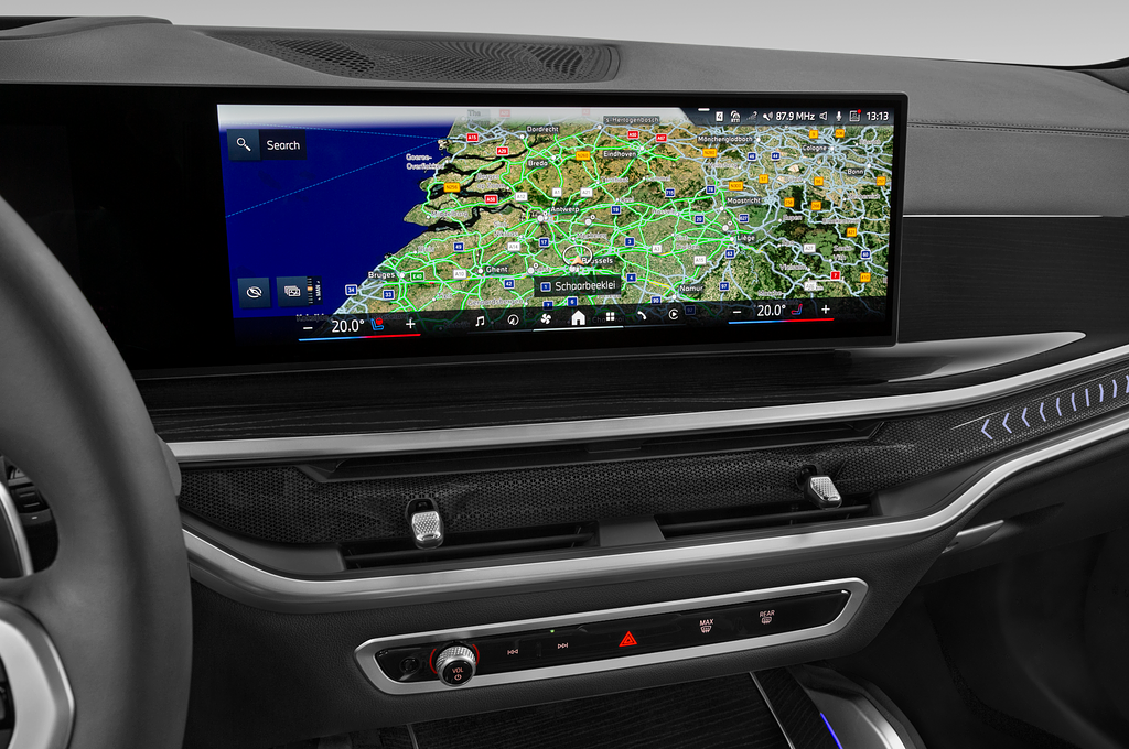 BMW X6 (Baujahr 2024) xDrive40i M Sport 5 Türen Mittelkonsole