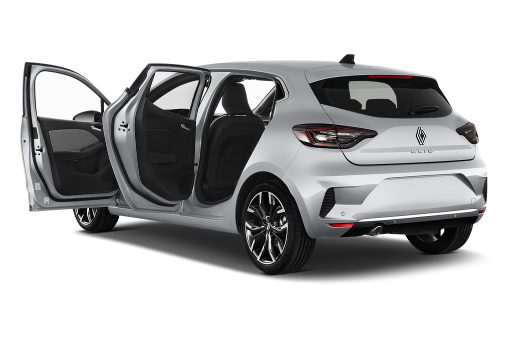 Renault Clio (Baujahr 2024) Techno 5 Türen Tür geöffnet