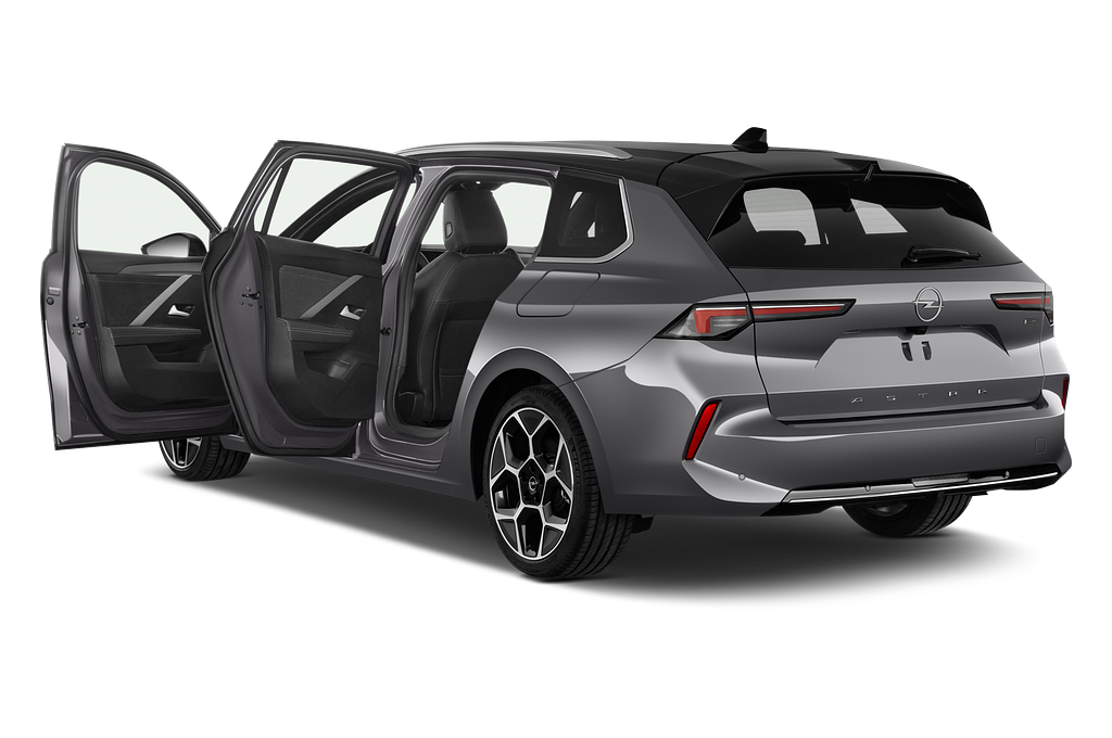 Opel Astra Sports Tourer Plug-in-Hybrid (Baujahr 2023) Ultimate 5 Türen Tür geöffnet