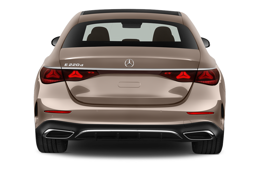Mercedes E Class (Baujahr 2024) AMG LIne 4 Türen Heckansicht