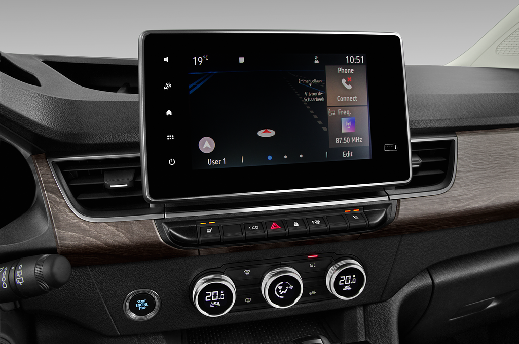 Renault Kangoo E-Tech (Baujahr 2023) Techno 5 Türen Mittelkonsole