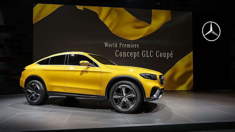 Mercedes Concept GLC Coupé 2015 - soll im nächsten Jahr Realität werden