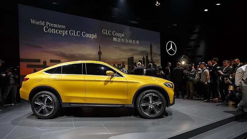 Mercedes Concept GLC Coupé 2015 - ein Viertel aller Neuwagen in China sind Crossover