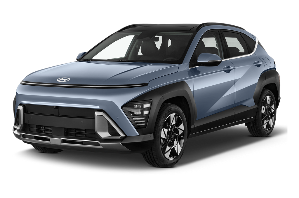 Hyundai Kona Hybrid (Baujahr 2024) Prime 5 Türen seitlich vorne