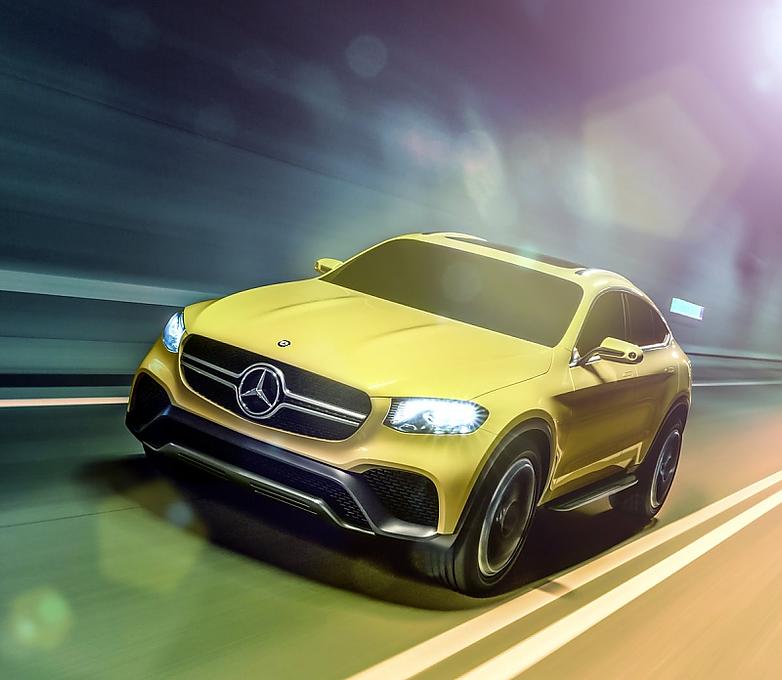 Mercedes Concept GLC Coupé