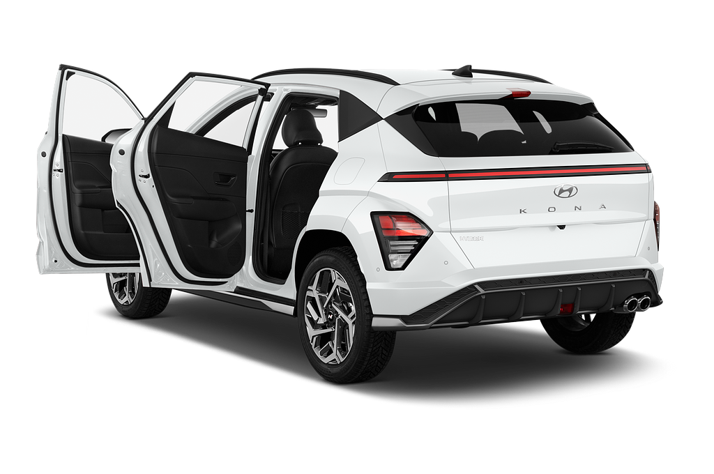 Hyundai Kona (Baujahr 2024) N-Line 5 Türen Tür geöffnet