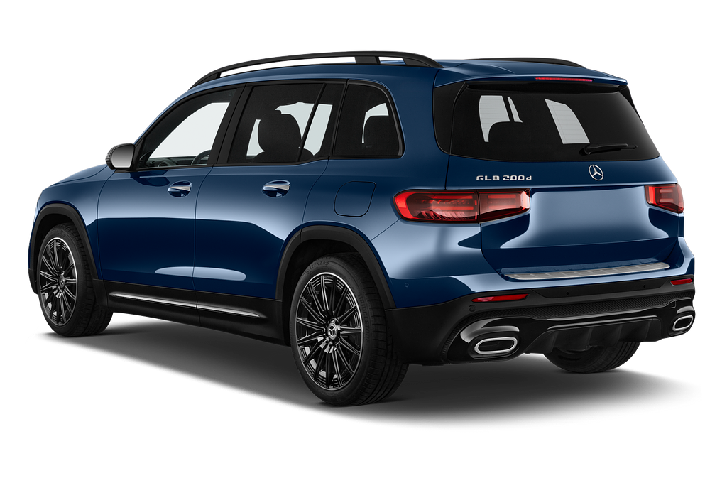 Mercedes GLB (Baujahr 2024) 200d AMG Line 5 Türen seitlich hinten