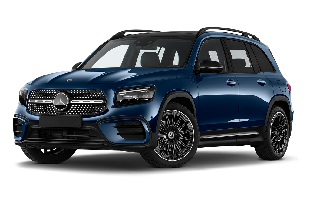 Mercedes GLB (Baujahr 2024) 200d AMG Line 5 Türen seitlich vorne mit Felge