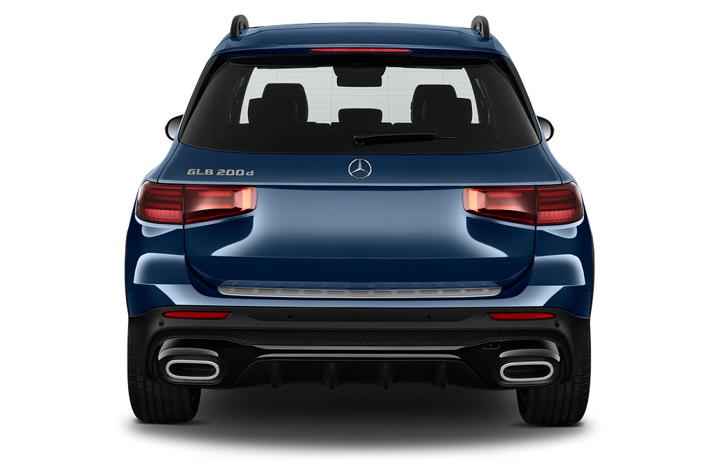 Mercedes GLB (Baujahr 2024) 200d AMG Line 5 Türen Heckansicht