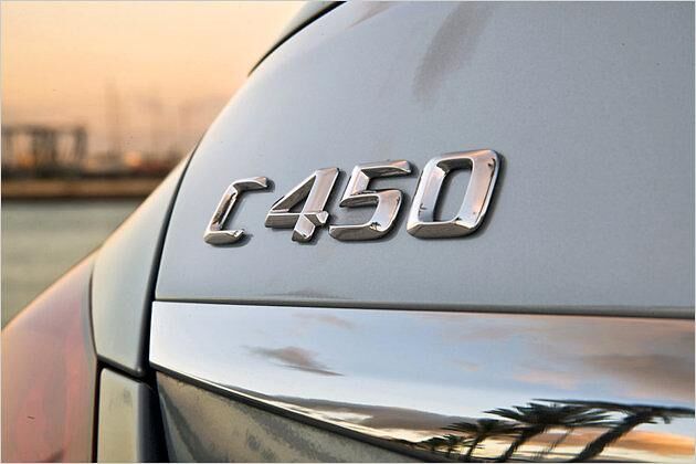 Der neue C 450 ist das erste von vielen AMG-Sportmodellen. Sie dürfen sich mit Audis S-Varianten und BMWs M-Performance-Modellen messen