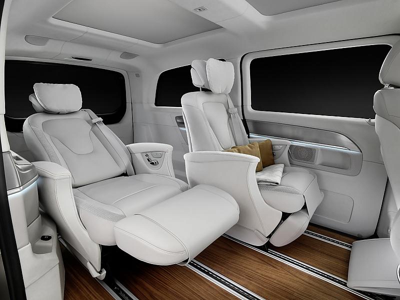 Mercedes Concept Vision E: hier ruht man sich gern aus