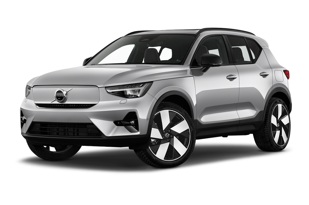 Volvo XC40 Recharge (Baujahr 2023) Ultimate 5 Türen seitlich vorne mit Felge