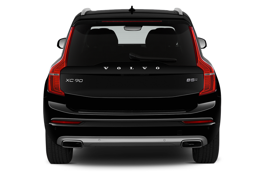Volvo XC90 (Baujahr 2020) Momentum 5 Türen Heckansicht