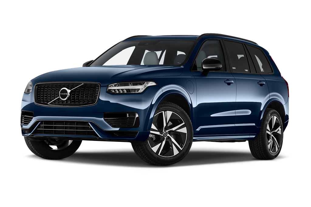 Volvo XC90 Recharge (Baujahr 2022) Ultimate Chrome 5 Türen seitlich vorne mit Felge
