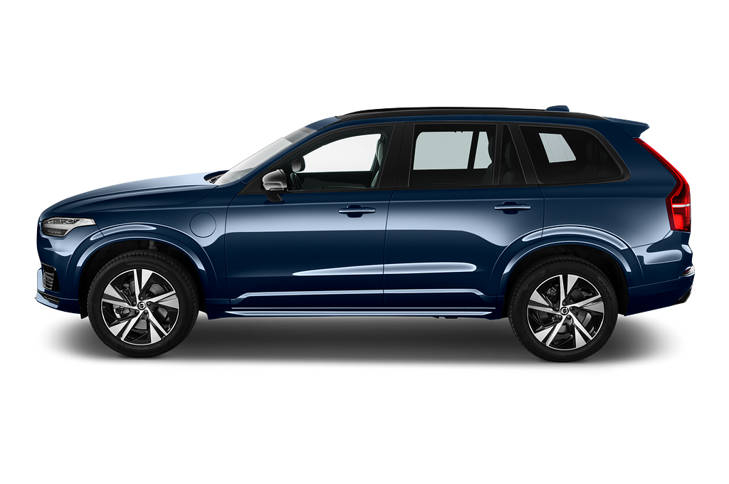 Volvo XC90 Recharge (Baujahr 2022) Ultimate Chrome 5 Türen Seitenansicht