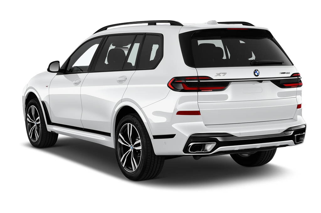 BMW X7 (Baujahr 2023) M Sportpaket 5 Türen seitlich hinten