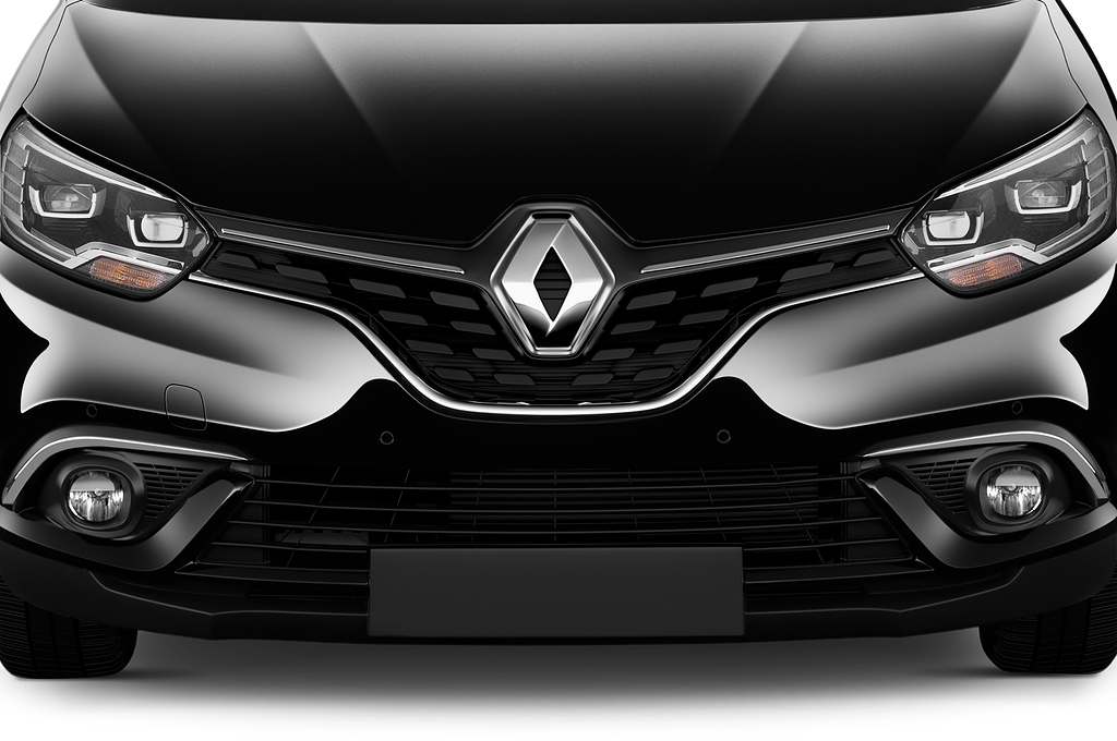Renault Grand Scenic (Baujahr 2022) Techno 5 Türen Kühlergrill und Scheinwerfer