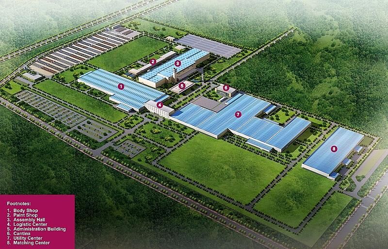 In der Qoros Fabrik in Changshu werden die Autos produziert
