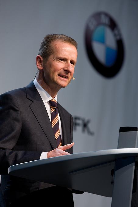 Herbert Diess, ehemals BMW, jetzt VW Markenvorstand