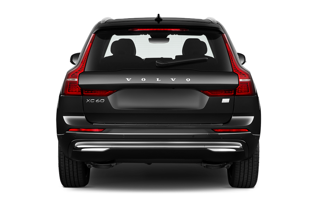 Volvo XC60 Recharge (Baujahr 2023) Plus Bright 5 Türen Heckansicht