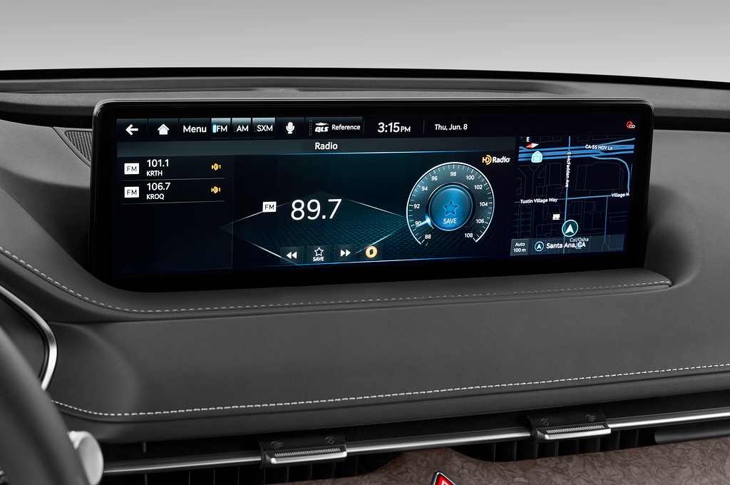 Genesis Electrified G80 (Baujahr 2023) Luxury 4 Türen Radio und Infotainmentsystem