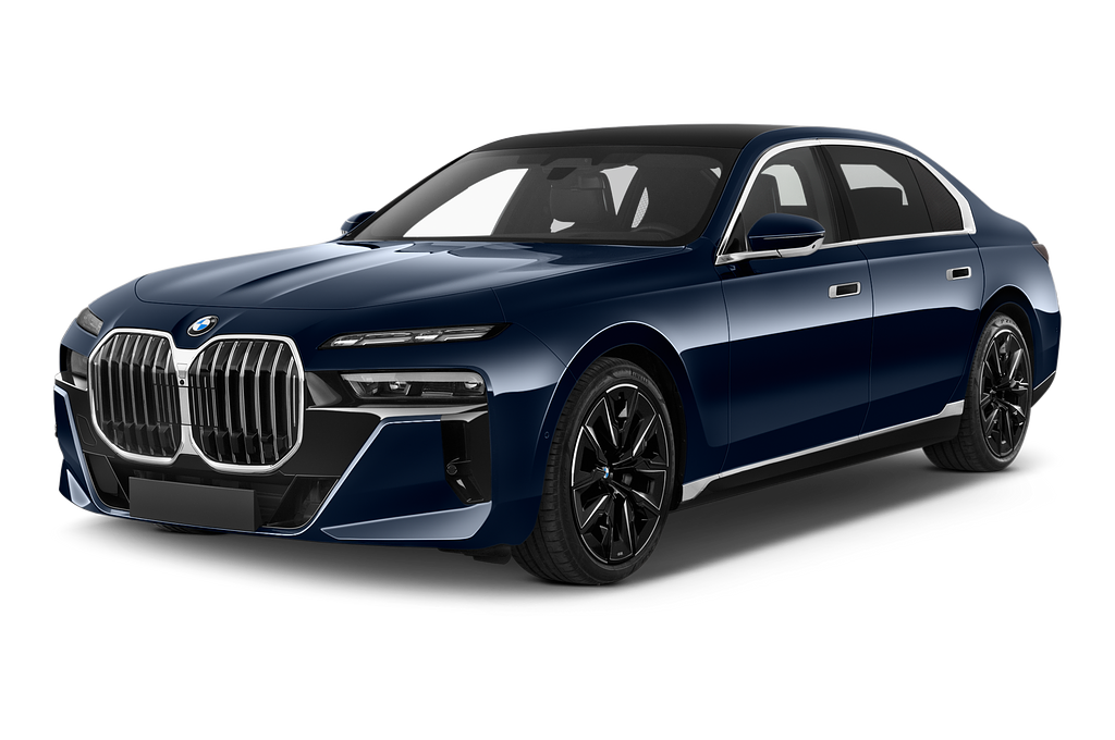 BMW 7 Series (Baujahr 2023) M Sport 4 Türen seitlich vorne