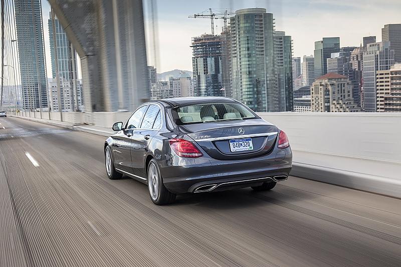Der Mercedes C 350e ist 4,87 Meter lang
