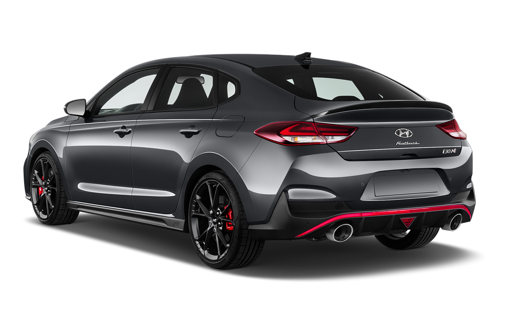 Hyundai i30 Fastback N (Baujahr 2023) N Performance 5 Türen seitlich hinten
