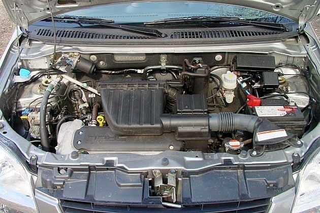 Der Motor im Ignis 1.3 verfügt über variable Ventilsteuerung, Multipointeinspritzung und 16 Ventile