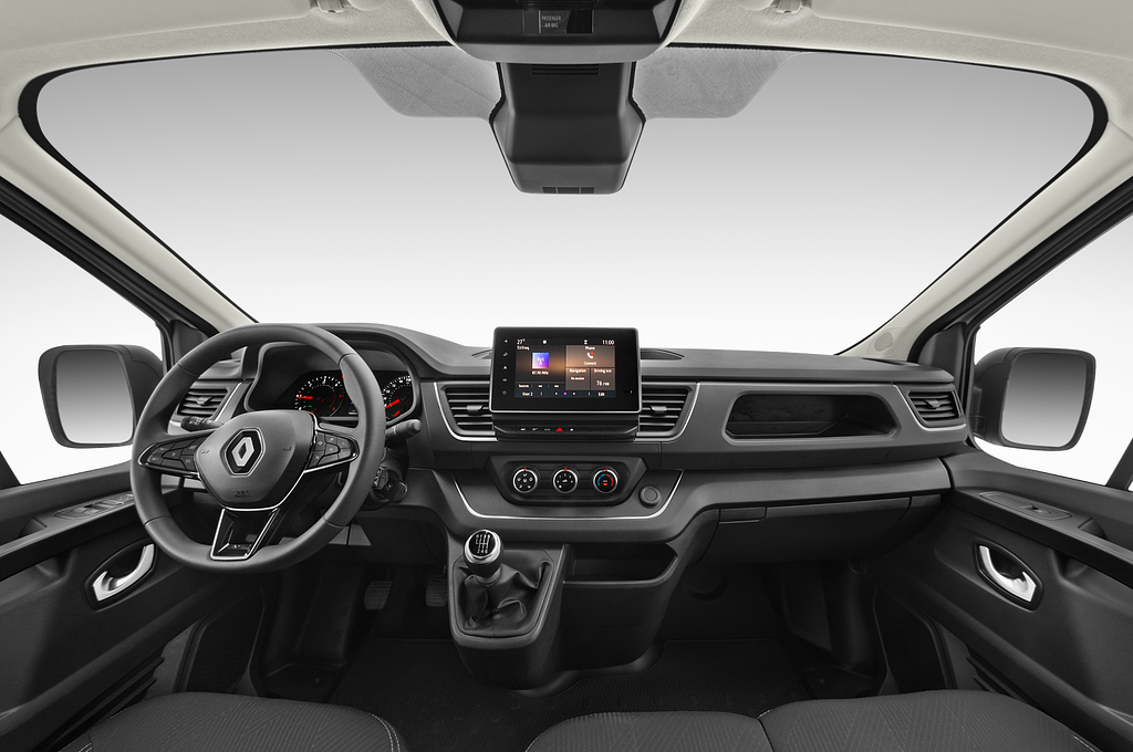 Renault Trafic (Baujahr 2023) Komfort 4 Türen Cockpit und Innenraum