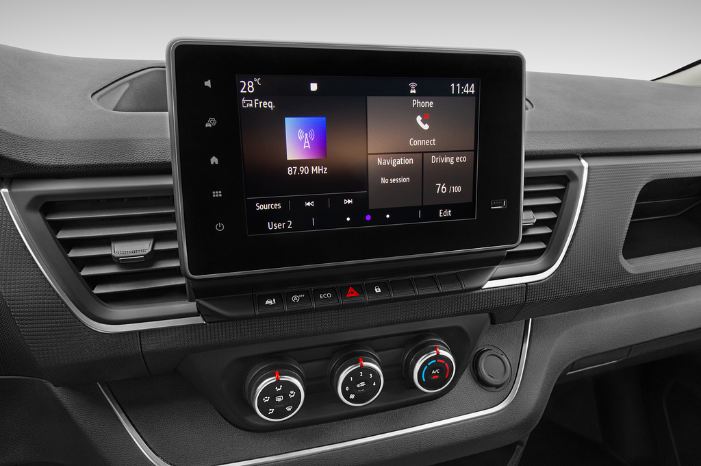 Renault Trafic (Baujahr 2023) Komfort 4 Türen Mittelkonsole