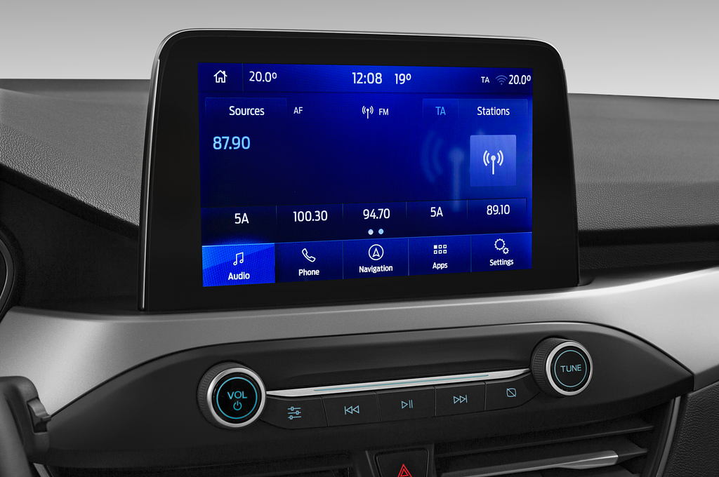 Ford Focus (Baujahr 2023) Titanium 5 Türen Radio und Infotainmentsystem