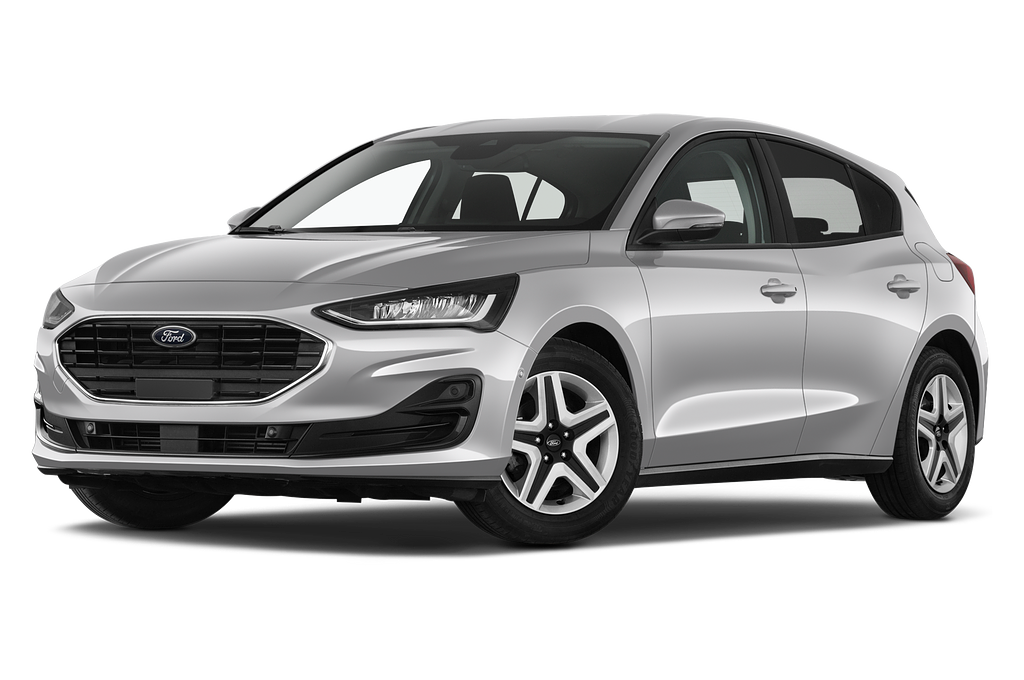 Ford Focus (Baujahr 2023) Titanium 5 Türen seitlich vorne mit Felge