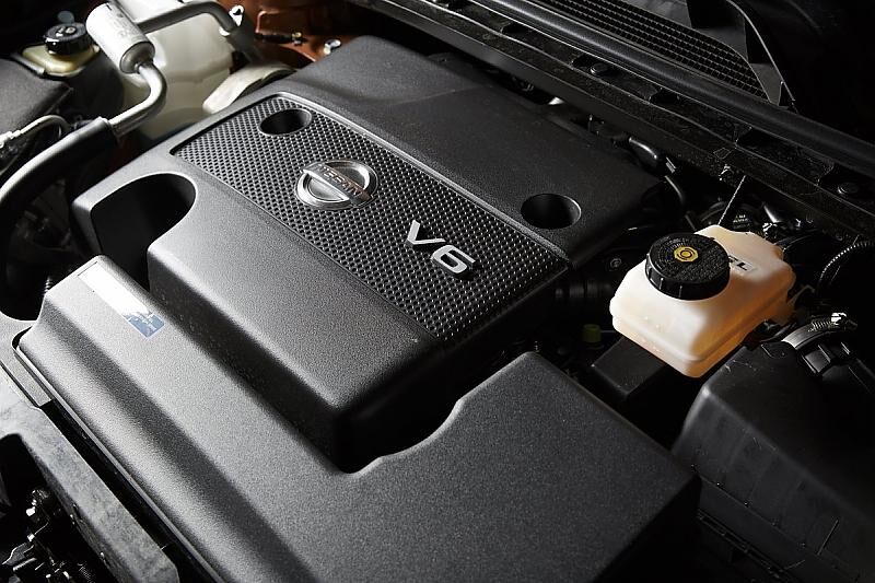 Der 3,5 Liter große V6-Motor des Nissan Murano leistet 260 PS