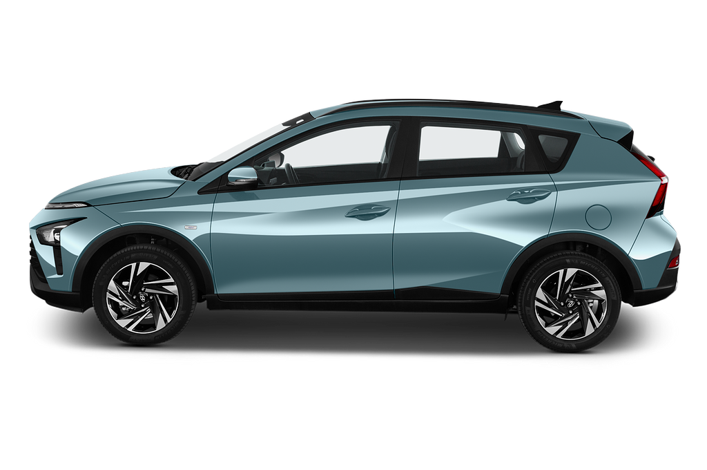 Hyundai Bayon (Baujahr 2023) Trend 5 Türen Seitenansicht