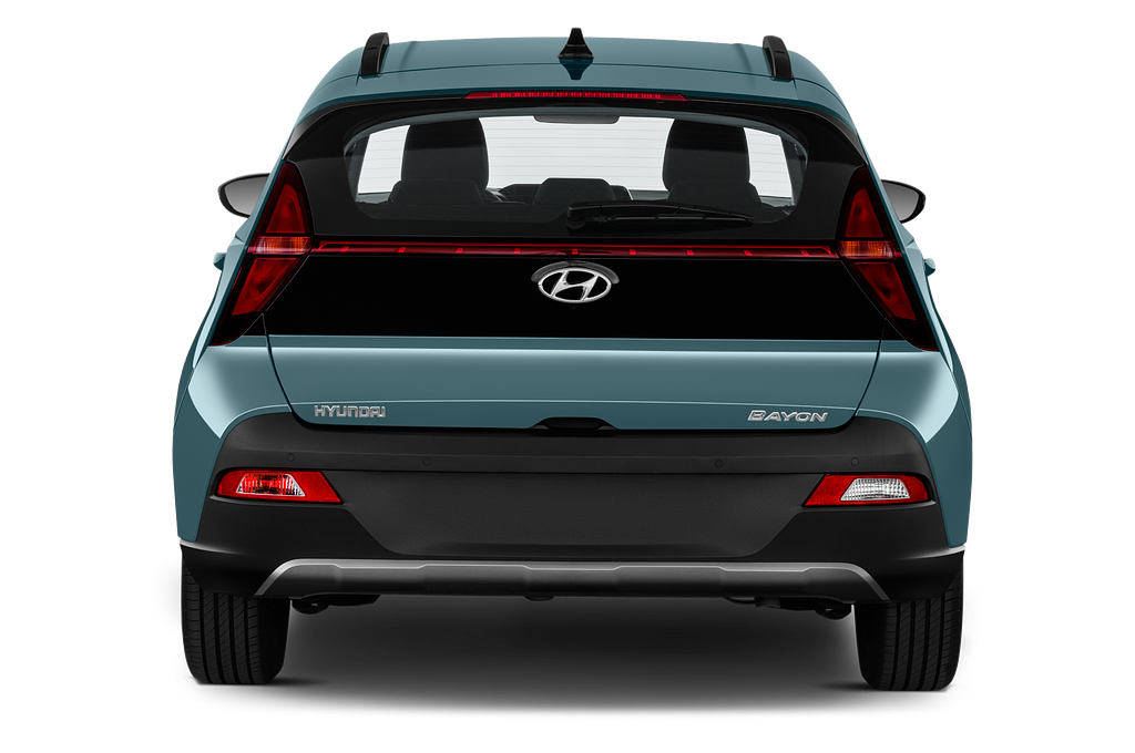 Hyundai Bayon (Baujahr 2023) Trend 5 Türen Heckansicht