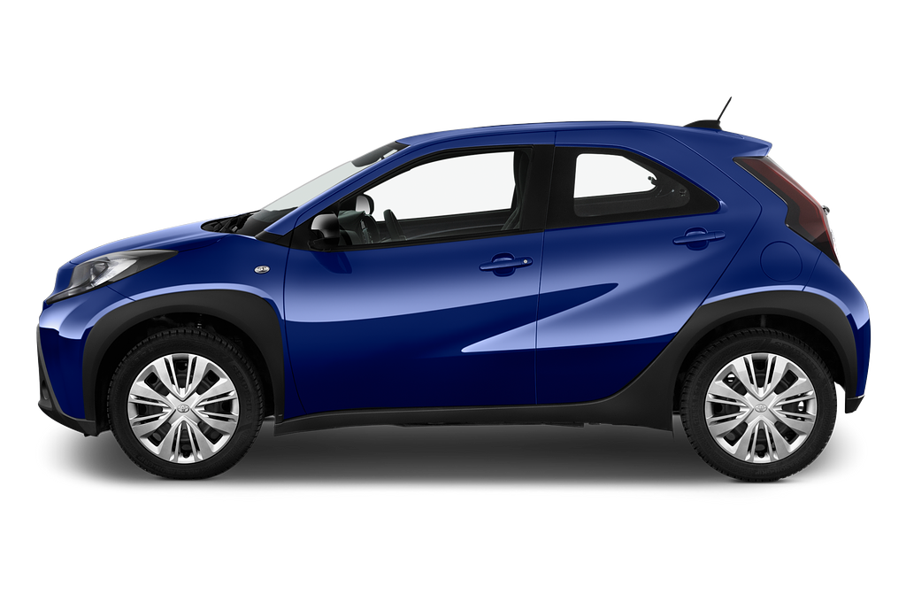 Toyota Aygo X (Baujahr 2023) Active 5 Türen Seitenansicht